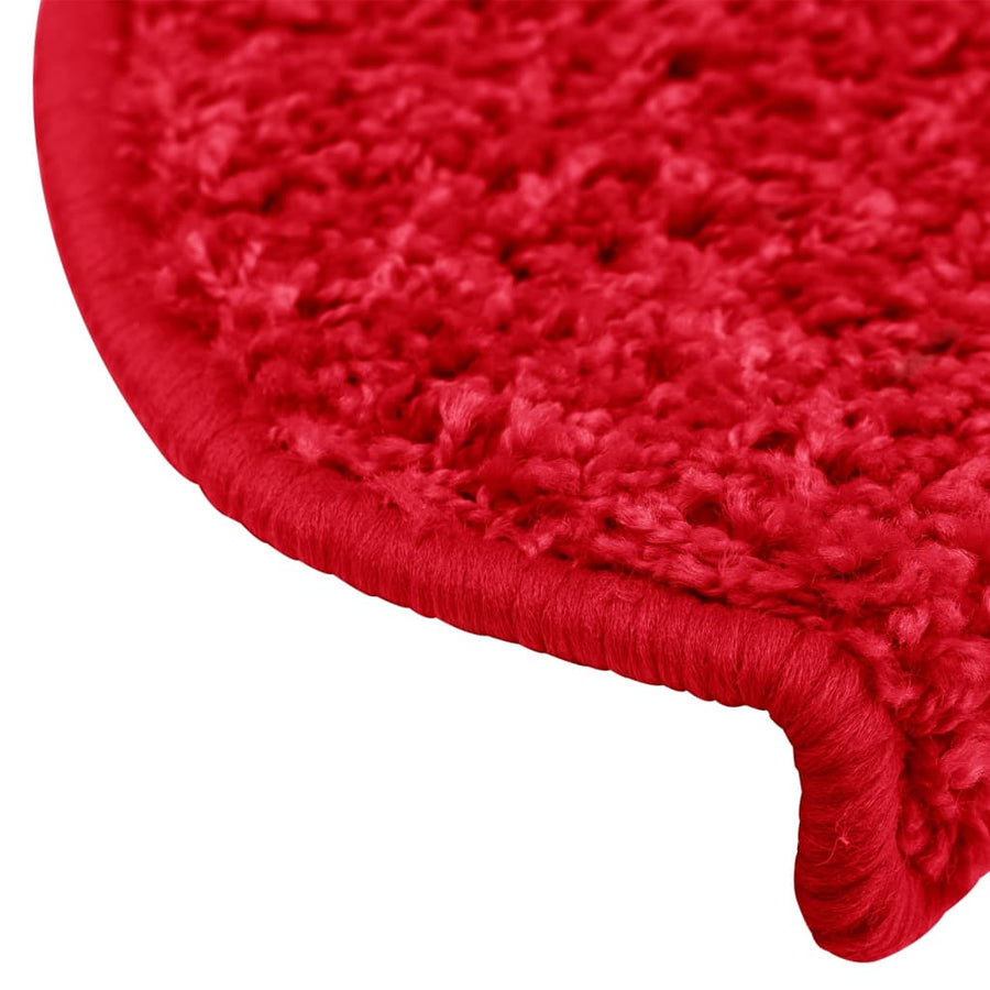 Trapmatten 10 St 65X21X4 Cm Rood 65 x 21 x 4 cm