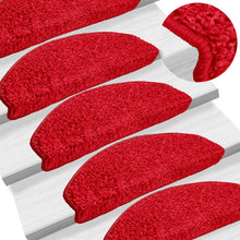 Trapmatten 10 St 65X21X4 Cm Rood 65 x 21 x 4 cm