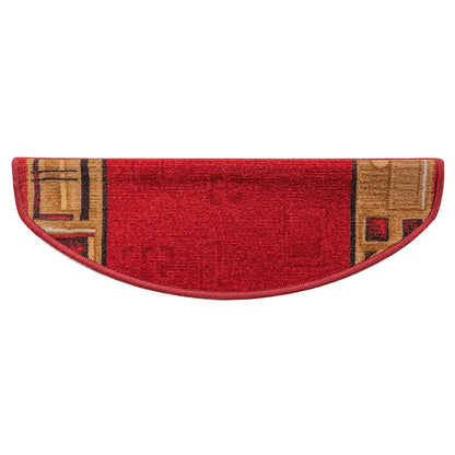 Trapmatten zelfklevend 5 st 65x21x4 cm rood