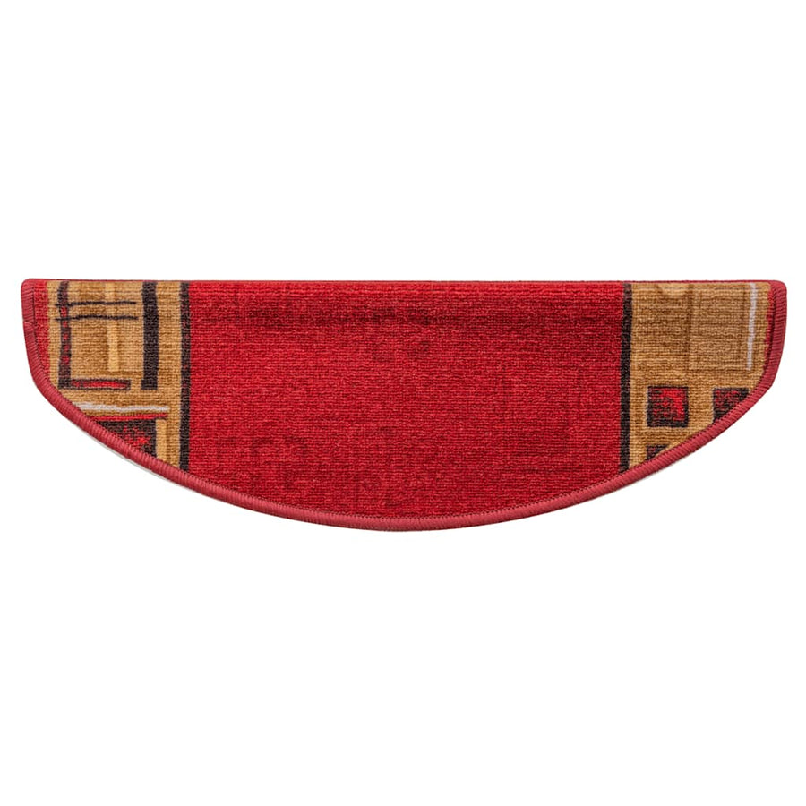 Trapmatten zelfklevend 5 st 65x21x4 cm rood