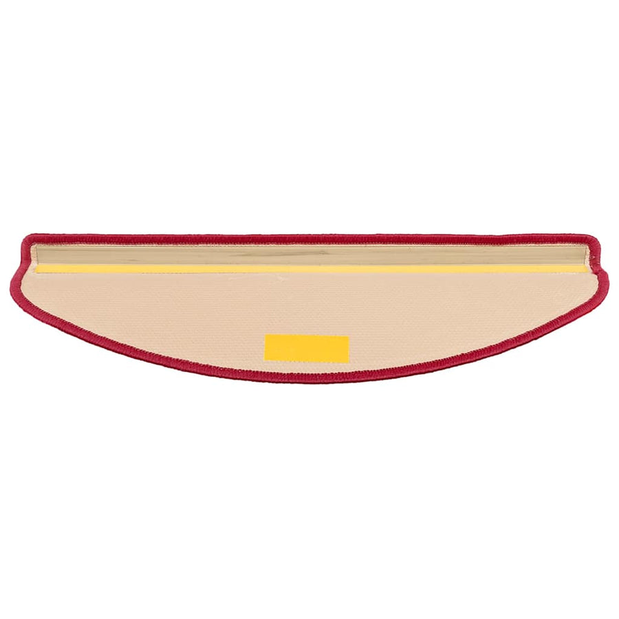 Trapmatten zelfklevend 10 st 65x21x4 cm rood