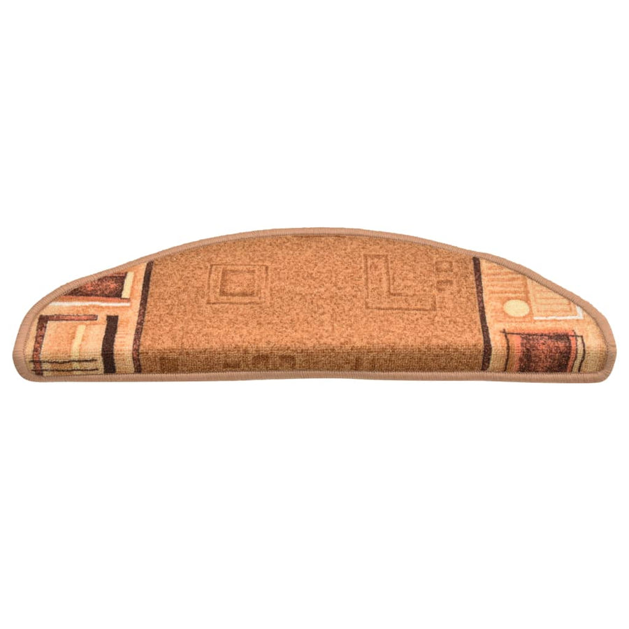 Trapmatten Zelfklevend 10 St 65X21X4 Cm Beige Halfrond