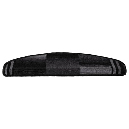 Trapmatten Zelfklevend 5 St 65X21X4 Cm Zwart En Grijs Halfrond