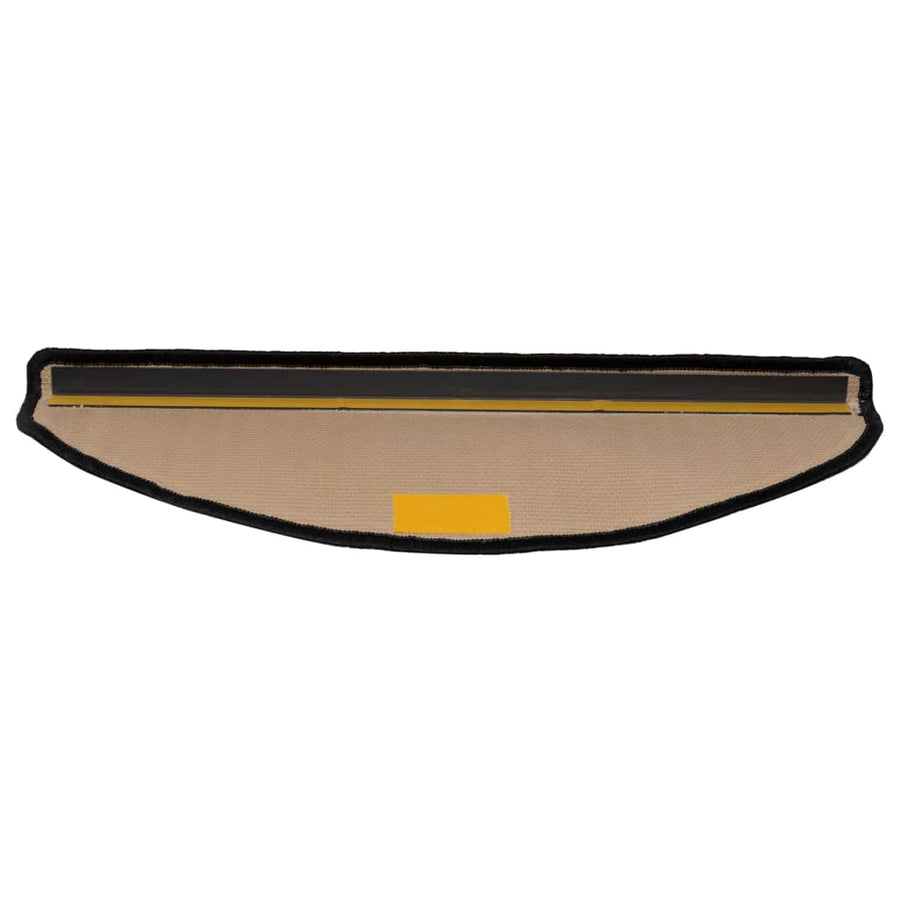 Trapmatten Zelfklevend 5 St 65X21X4 Cm Zwart En Grijs Halfrond