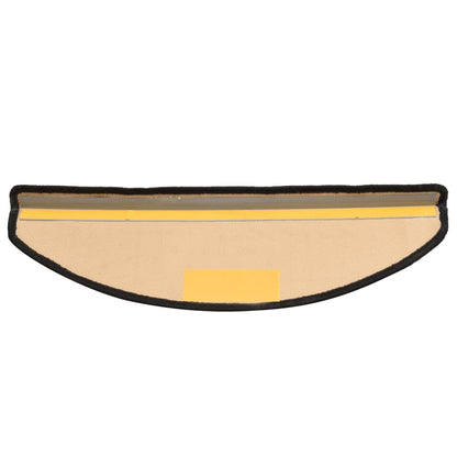 Trapmatten Zelfklevend 65X21X4 Cm 10 Zwart en grijs Halfrond