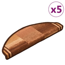 Trapmatten Zelfklevend 5 St 65X21X4 Cm Bruin Halfrond