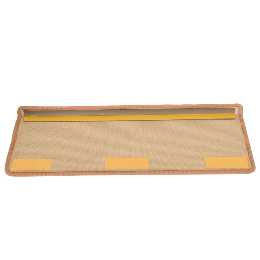 Trapmatten Zelfklevend 10 St 65X21X4 Cm Beige Rechthoekig