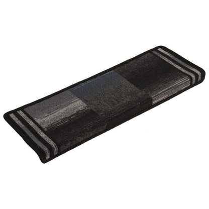 Trapmatten Zelfklevend 5 St 65X21X4 Cm Zwart En Grijs Rechthoekig
