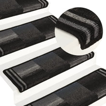 Trapmatten Zelfklevend 10 St 65X21X4 Cm Zwart En Grijs Rechthoekig