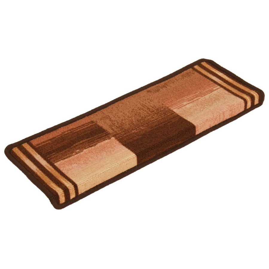 Trapmatten Zelfklevend 10 St 65X21X4 Cm Bruin Rechthoekig