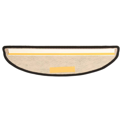 Trapmatten zelfklevend 15st sisal-look 56x17x3cm antracietkleur 56 x 20 cm Antraciet