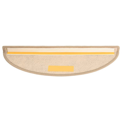 Trapmatten zelfklevend 15 st sisal-look 56x17x3 cm donkerbeige 56 x 20 cm Donkerbeige