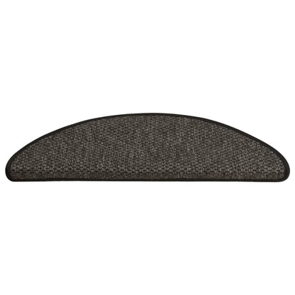 Trapmatten Zelfklevend St Sisal-Look 65X21X4Cm Kleur 65 x 25 cm Antraciet