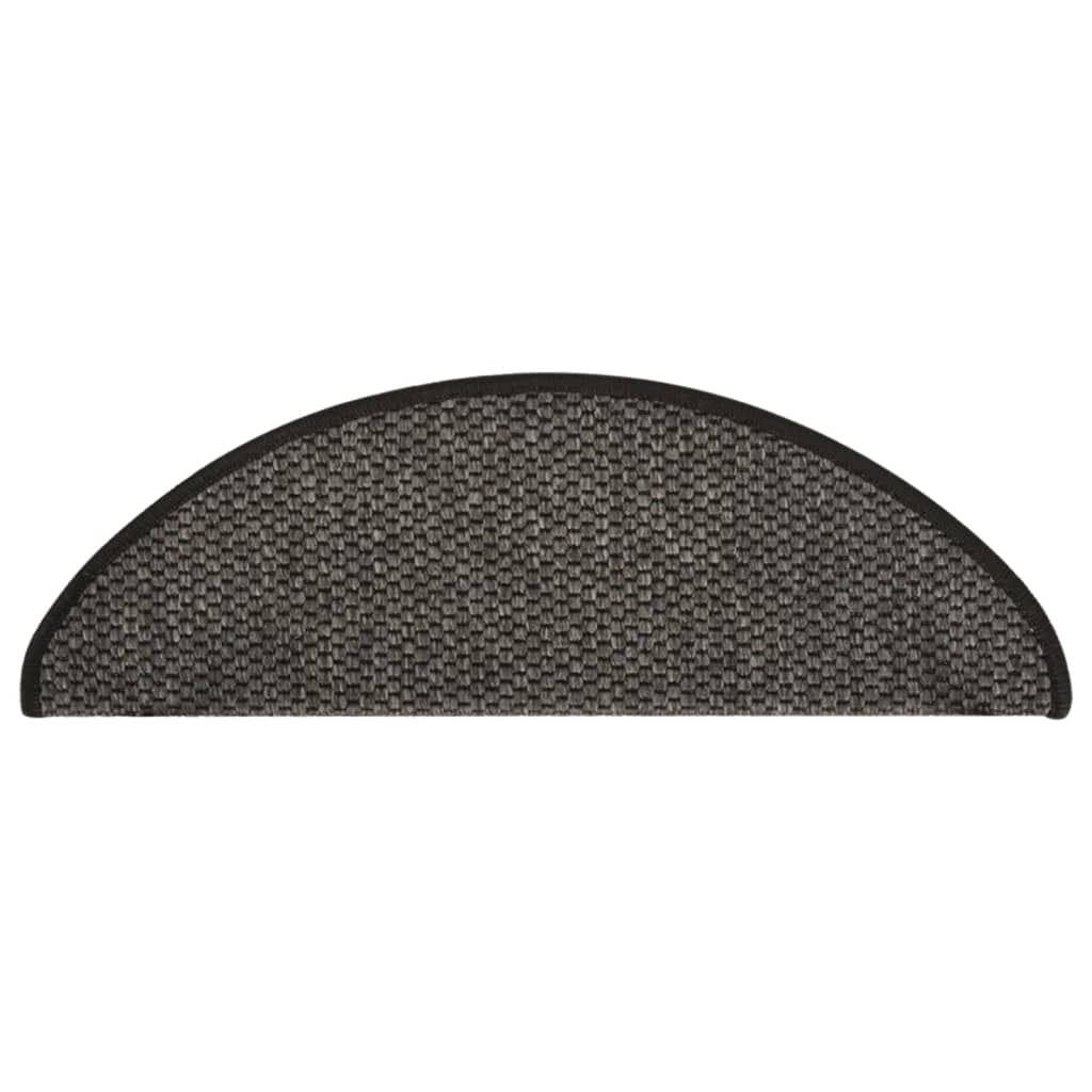 Trapmatten Zelfklevend St Sisal-Look 65X21X4Cm Kleur 65 x 25 cm Antraciet