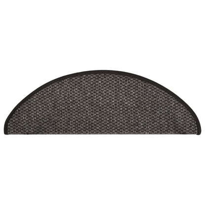 Trapmatten Zelfklevend St Sisal-Look 65X21X4Cm Kleur 65 x 25 cm Antraciet