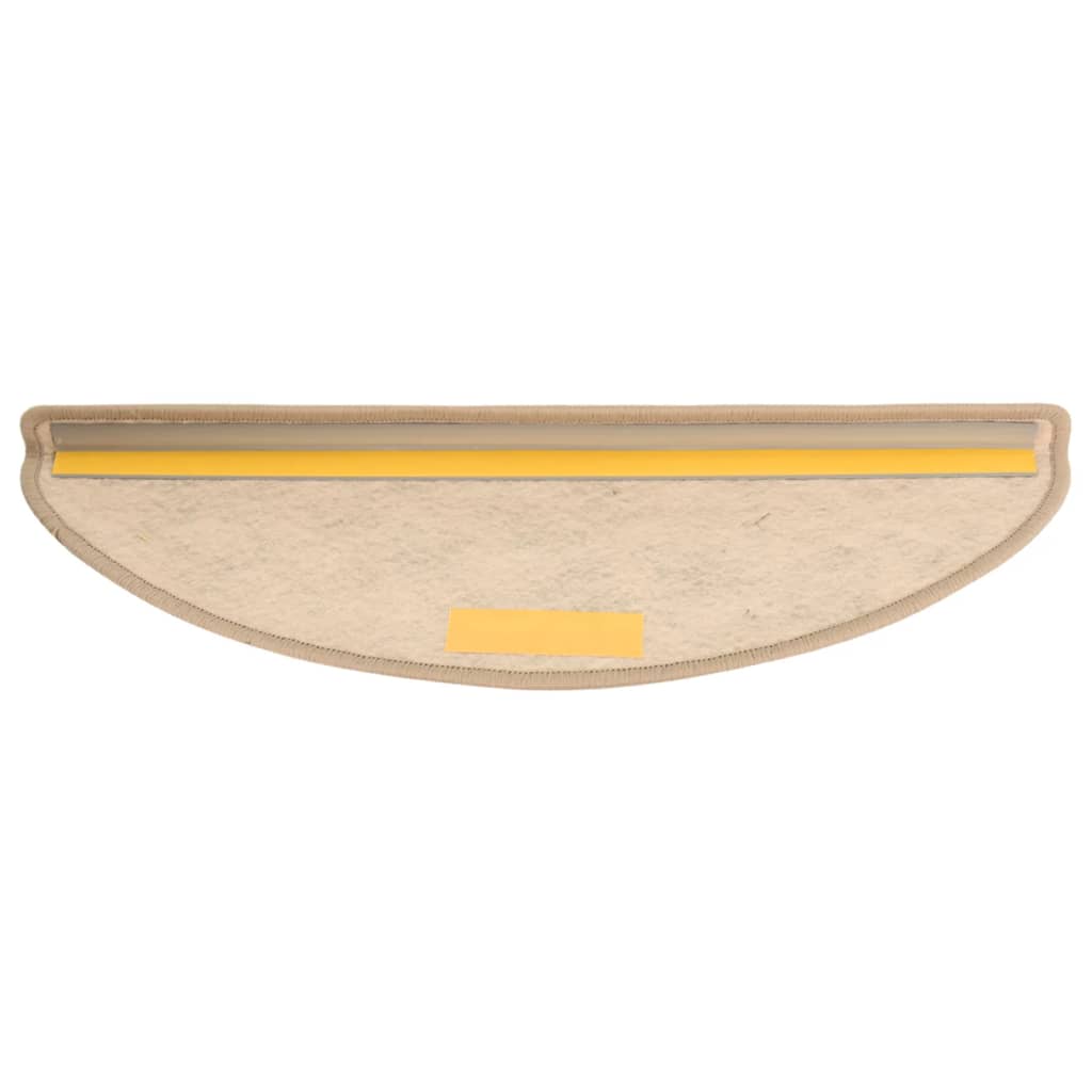 Trapmatten zelfklevend 15 st sisal-look 65x21x4 cm donkerbeige 65 x 25 cm Donkerbeige