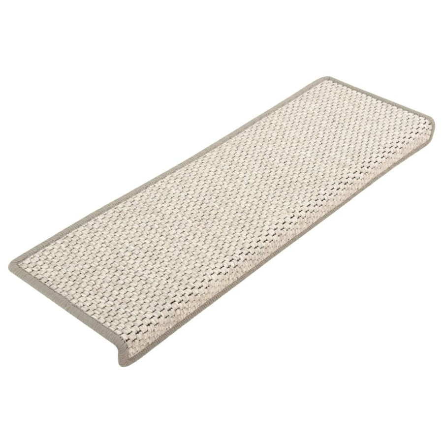 Trapmatten Zelfklevend Sisal-Look 65X21X4 Cm Beige