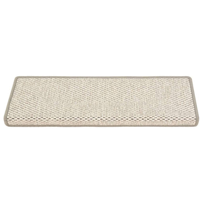 Trapmatten Zelfklevend Sisal-Look 65X21X4 Cm Beige