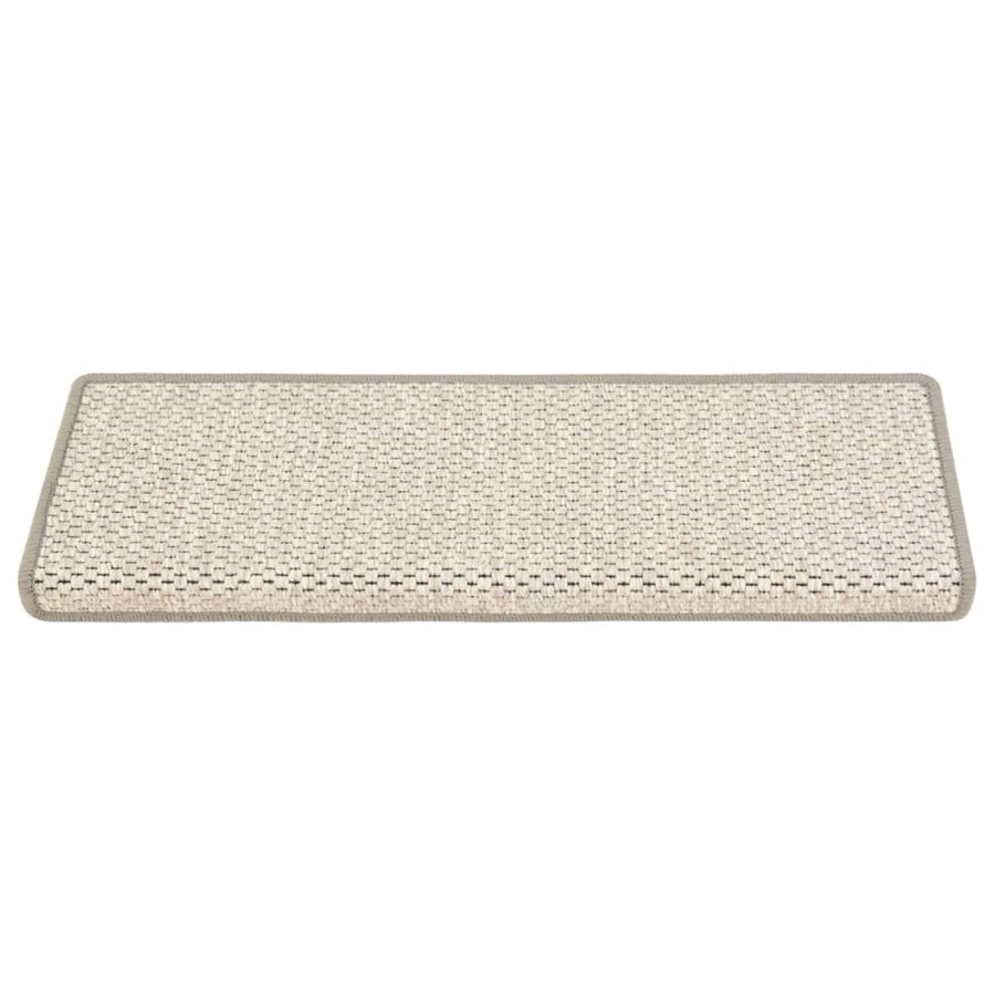 Trapmatten Zelfklevend Sisal-Look 65X21X4 Cm Beige
