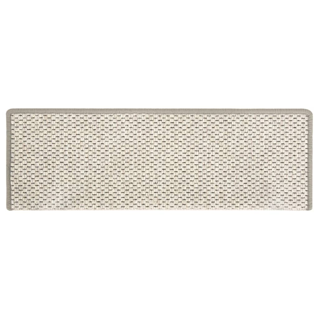 Trapmatten Zelfklevend Sisal-Look 65X21X4 Cm Beige