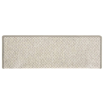 Trapmatten Zelfklevend Sisal-Look 65X21X4 Cm Beige