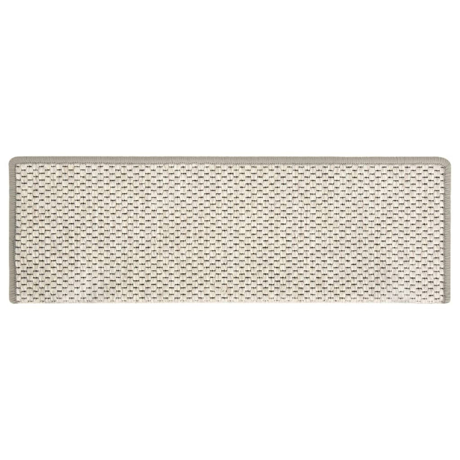 Trapmatten Zelfklevend Sisal-Look 65X21X4 Cm Beige