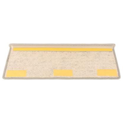 Trapmatten Zelfklevend Sisal-Look 65X21X4Cm Kleurig Zilver