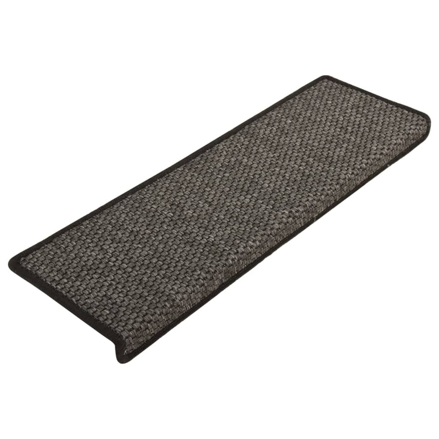 Trapmatten Zelfklevend St Sisal-Look 65X21X4Cm Kleur Antraciet
