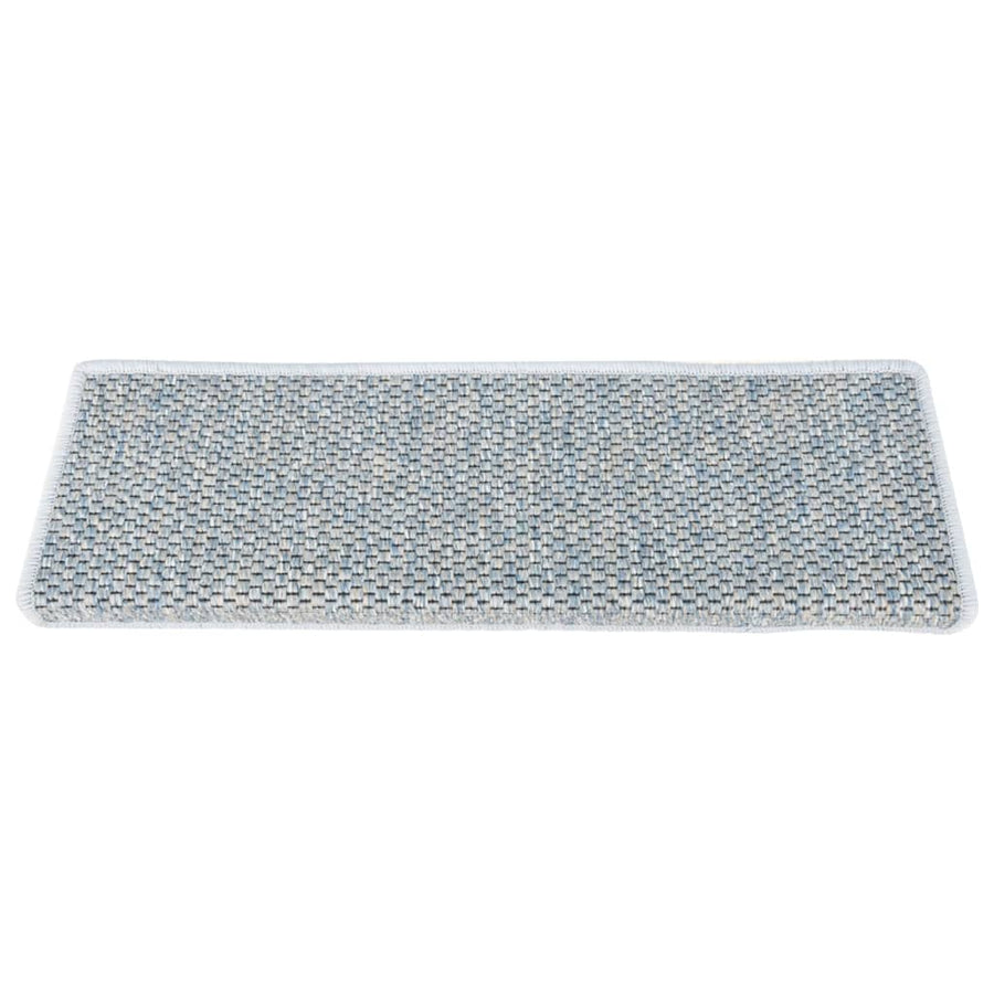 Trapmatten Zelfklevend Sisal-Look 65X21X4 Cm Blauw