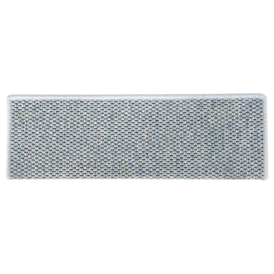 Trapmatten Zelfklevend Sisal-Look 65X21X4 Cm Blauw