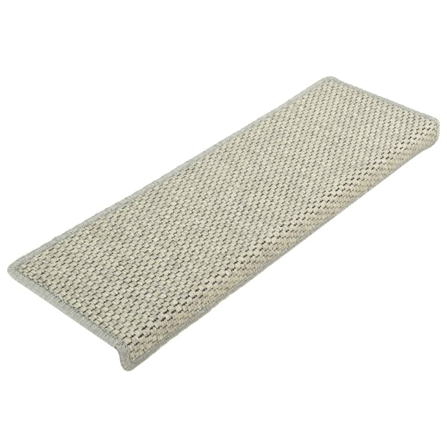 Trapmatten Zelfklevend Sisal-Look 65X21X4 Cm Grijs