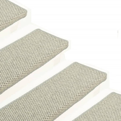 Trapmatten Zelfklevend Sisal-Look 65X21X4 Cm Grijs
