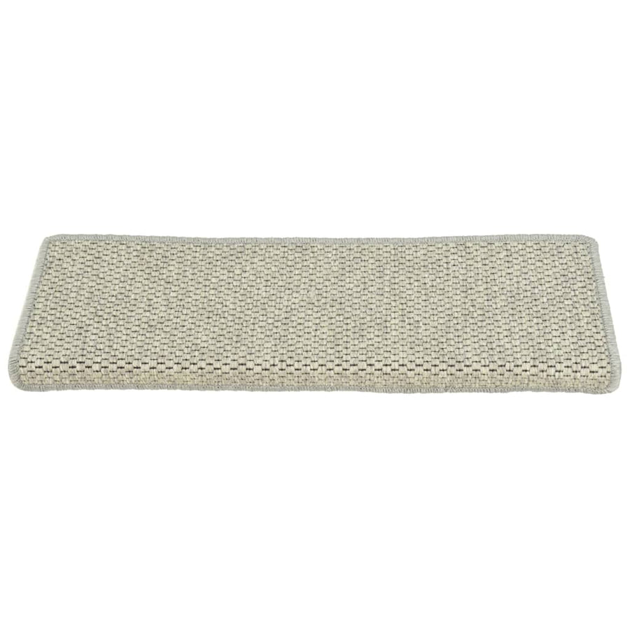 Trapmatten Zelfklevend Sisal-Look 65X21X4 Cm Grijs