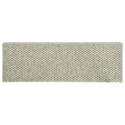 Trapmatten Zelfklevend Sisal-Look 65X21X4 Cm Grijs