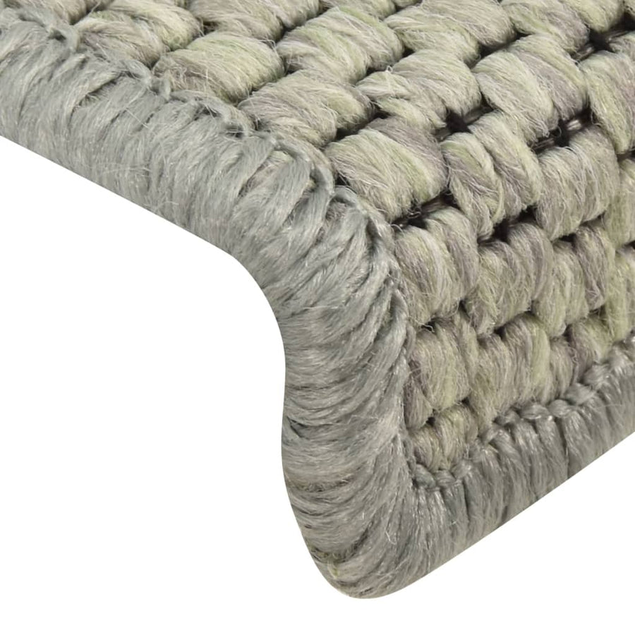 Trapmatten Zelfklevend Sisal-Look 65X21X4 Cm Grijs