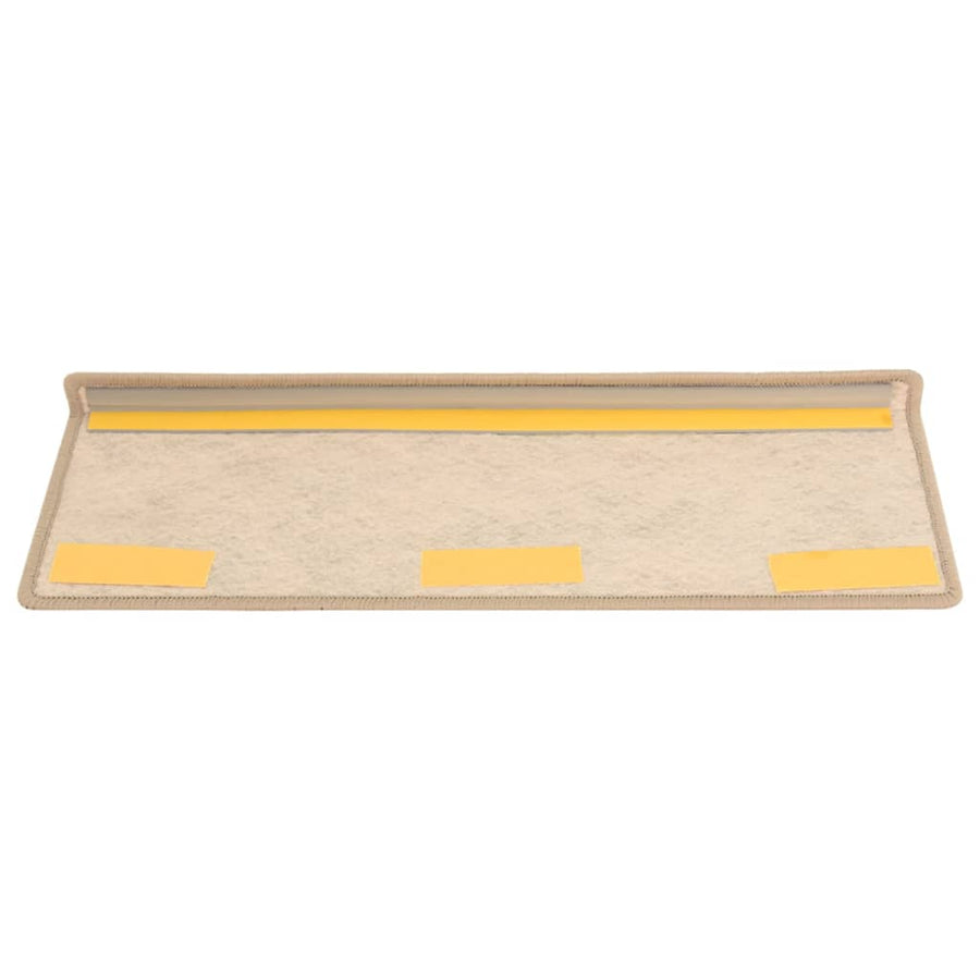 Trapmatten Zelfklevend Sisal-Look 65X21X4 Cm Donkerbeige