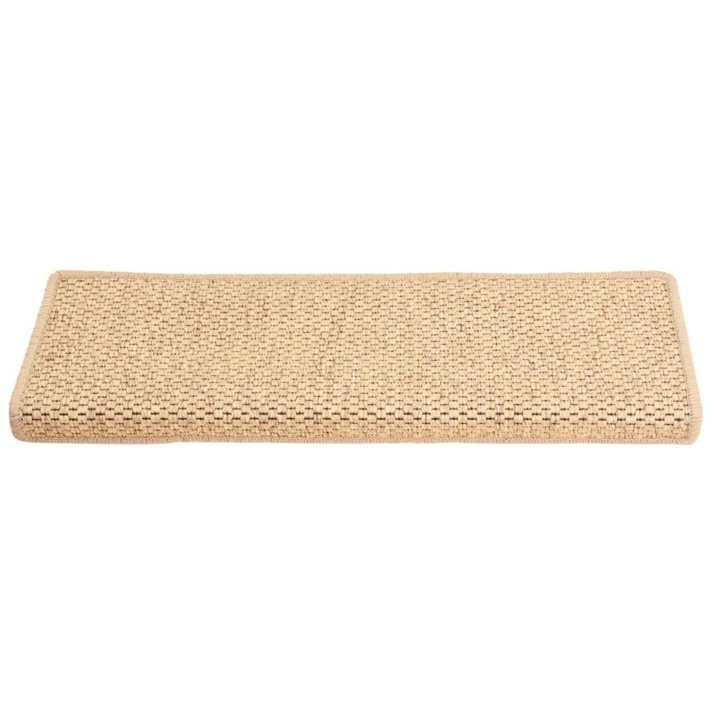 Trapmatten Zelfklevend Sisal-Look 65X21X4 Cm Lichtbeige