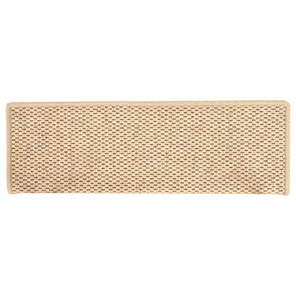 Trapmatten Zelfklevend Sisal-Look 65X21X4 Cm Lichtbeige