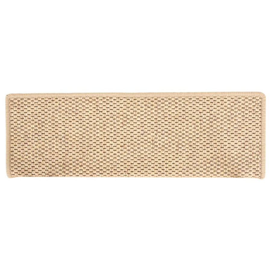 Trapmatten Zelfklevend Sisal-Look 65X21X4 Cm Lichtbeige