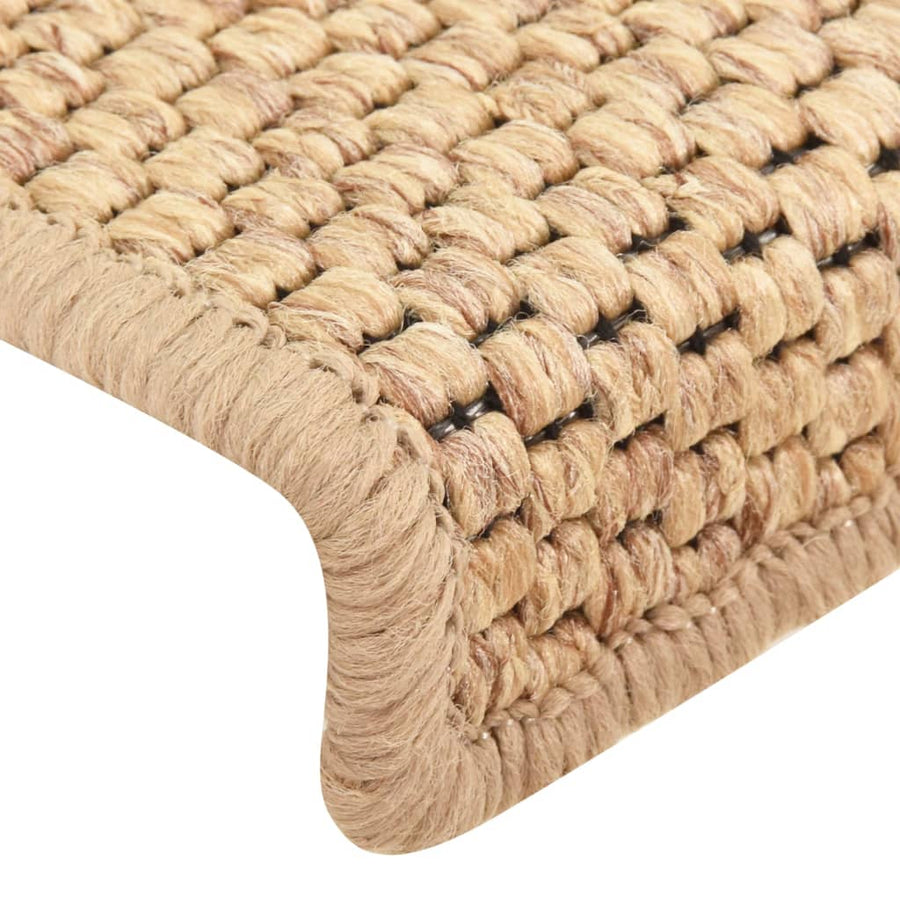 Trapmatten Zelfklevend Sisal-Look 65X21X4 Cm Lichtbeige