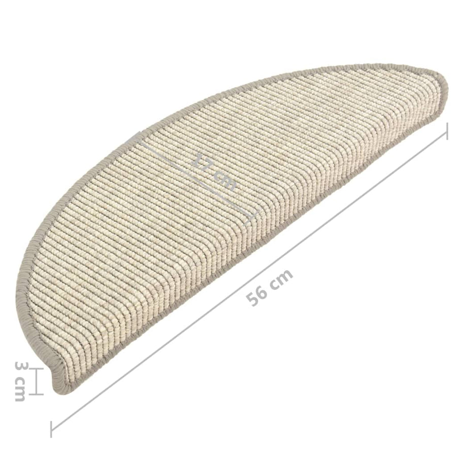 Trapmatten Zelfklevend 56X17X3 Cm Kleurig 15 56 x 20 cm Zilver