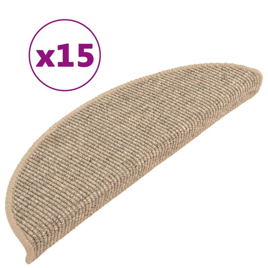 Trapmatten Zelfklevend 56X17X3 Cm 56 x 20 cm Donkerbeige