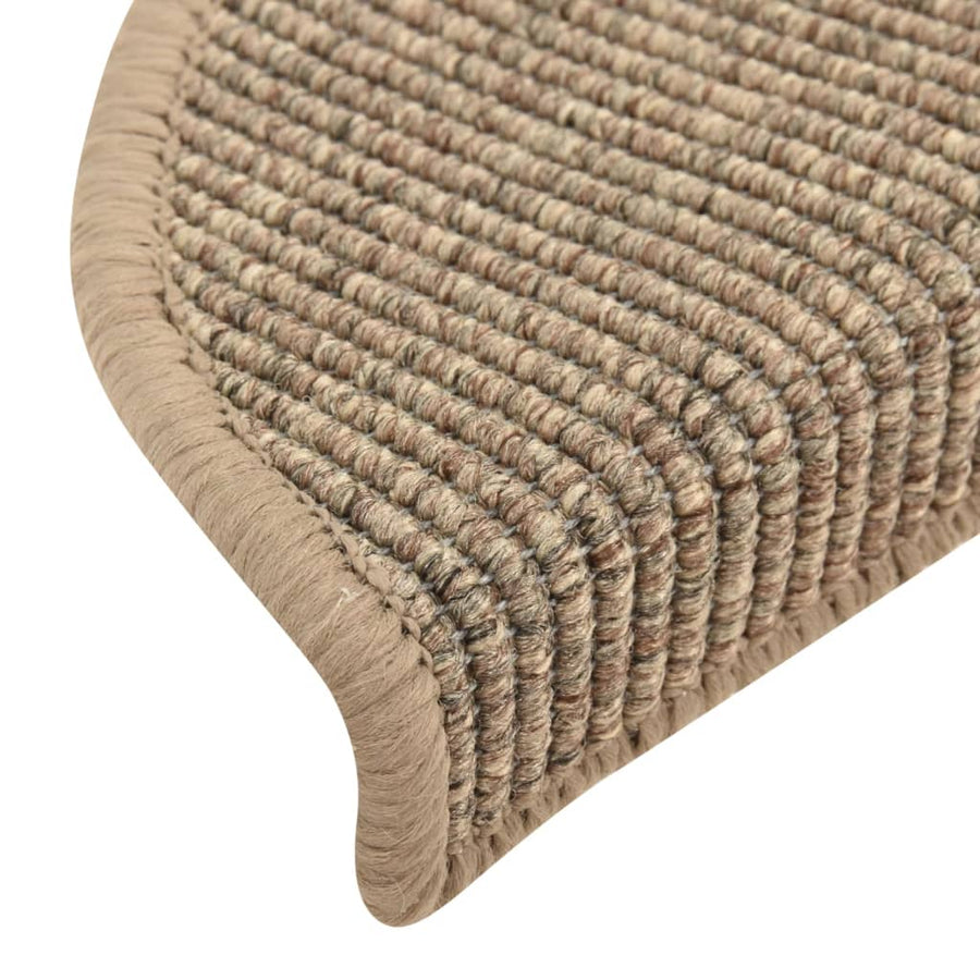 Trapmatten Zelfklevend 56X17X3 Cm 56 x 20 cm Donkerbeige