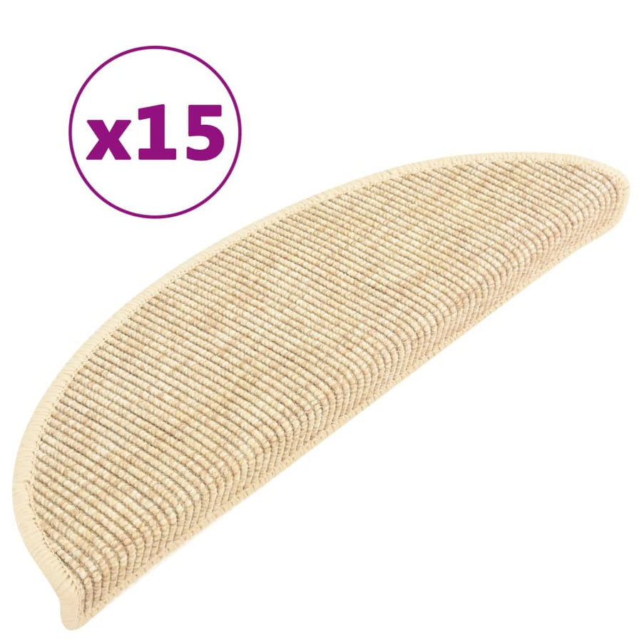 Trapmatten Zelfklevend 56X17X3 Cm 56 x 20 cm Lichtbeige