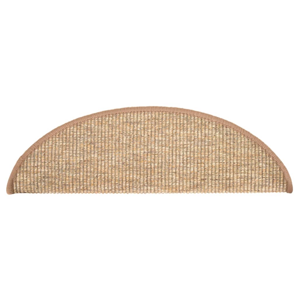 Trapmatten Zelfklevend 15 St 56X17X3 Cm Lichtbruin 56 x 20 cm