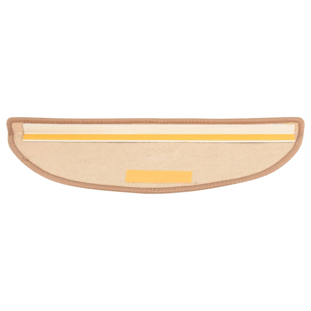 Trapmatten Zelfklevend 15 St 56X17X3 Cm Lichtbruin 56 x 20 cm