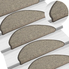 Trapmatten Zelfklevend 65X21X4 Cm 65 x 25 cm Grijs en beige