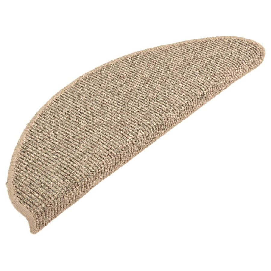 Trapmatten Zelfklevend 15 St 65X21X4 Cm Donkerbeige 65 x 25 cm
