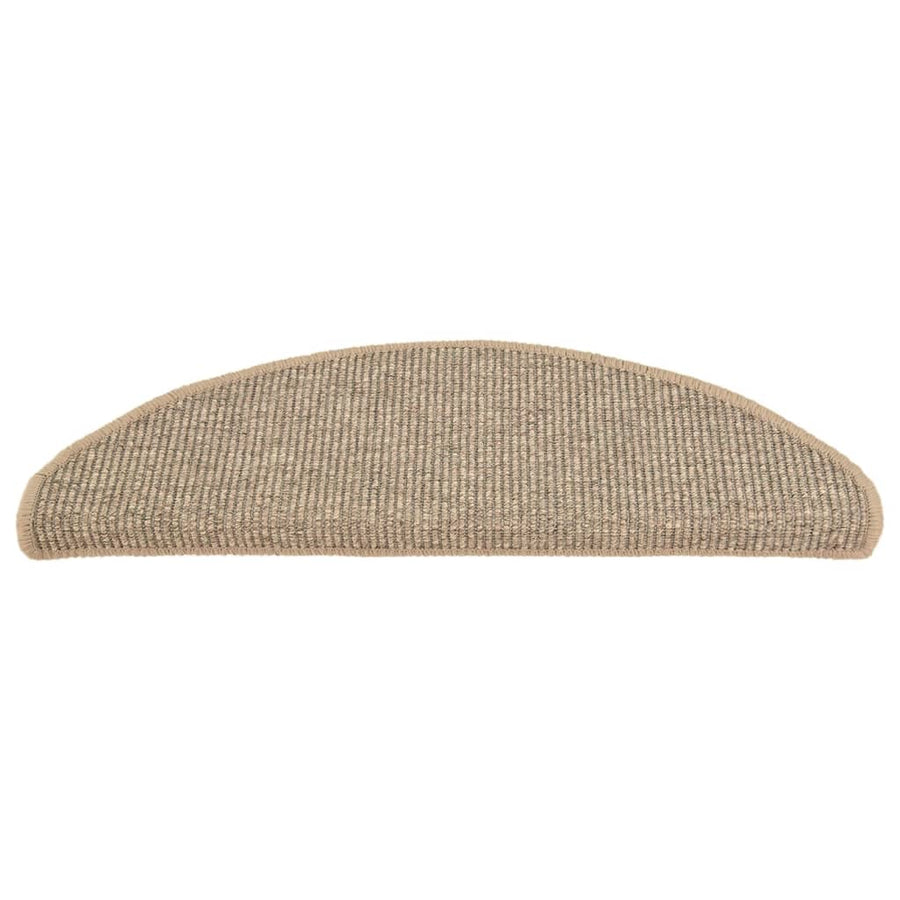Trapmatten Zelfklevend 15 St 65X21X4 Cm Donkerbeige 65 x 25 cm