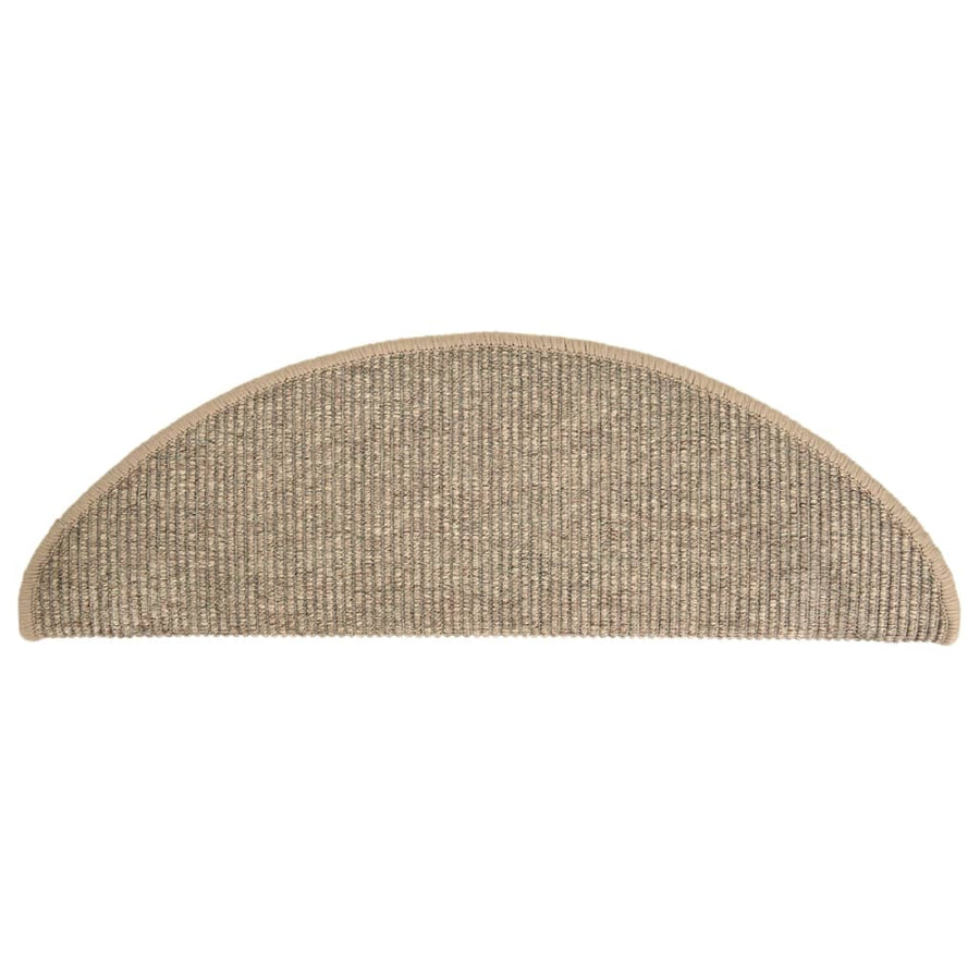 Trapmatten Zelfklevend 15 St 65X21X4 Cm Donkerbeige 65 x 25 cm